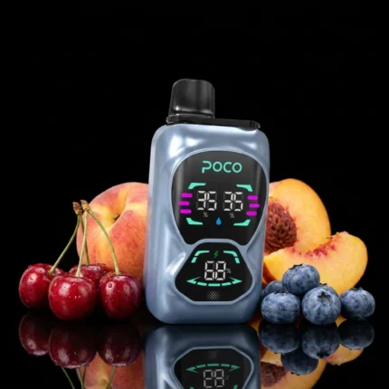 Poco Double 26000 - Cherry Peach Lemonade & Blueberry lce 5%