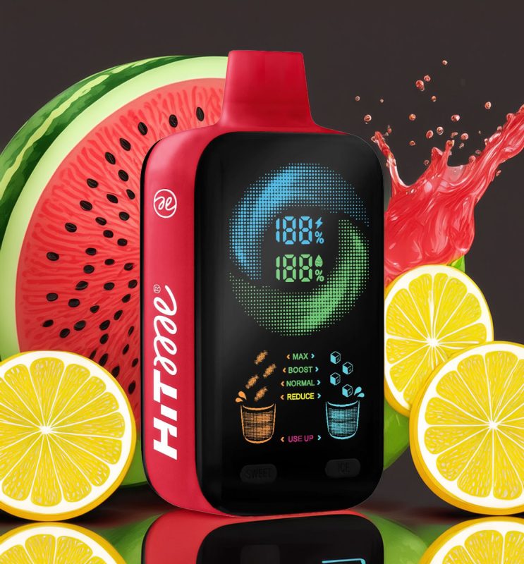 Hitme Hitec 25000 - Watermelon Lemon 5%