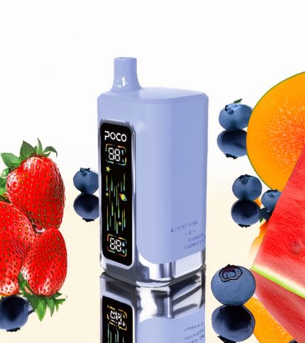 Poco FR 80000 – Blueberry Strawberry & Grape Cranberry Peach & Energy Drink & Blueberry Watermelon 5%