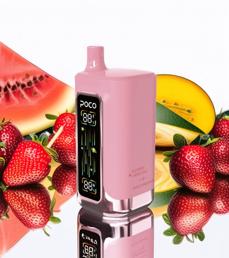 Poco FR 80000 – Strawberry Cherry & Raspberry Watermelon & Blueberry Cherry Cola & Mango Pineapple 5% Poco FR 80000 – Strawberry Cherry & Raspberry Watermelon & Blueberry Cherry Cola & Mango Pineapple 5%