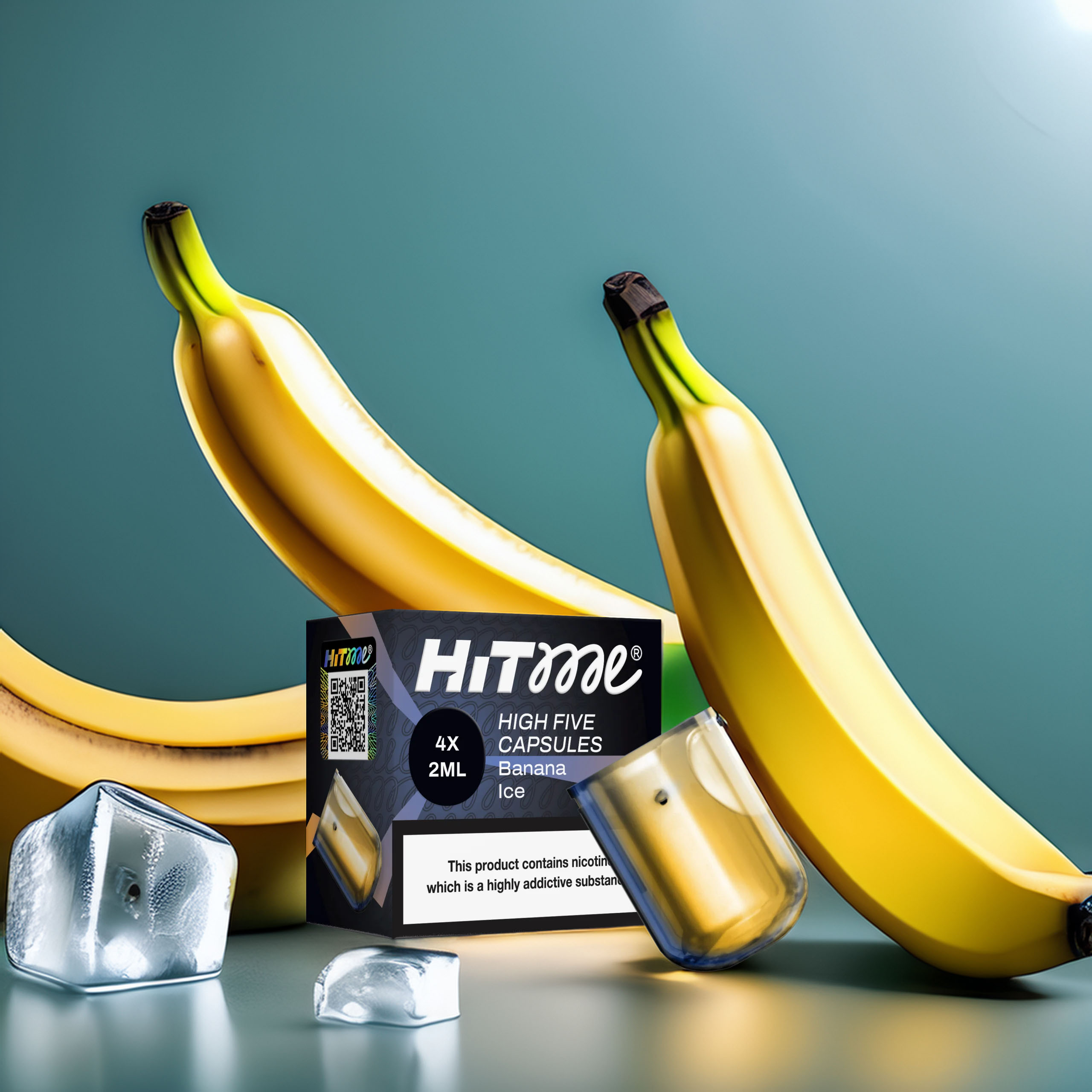 Hitme High Five Capsules – Banana Ice 2% Hitme High Five Capsules – Banana Ice 2%