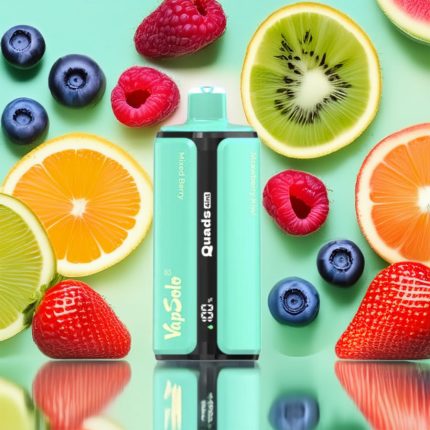 Vapsolo-Quads-80000-MixedBerryCherryLemonStrawberryKiwiStrawberryWatermelonBubblegum