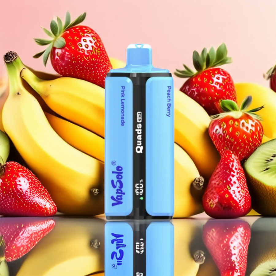 Vapsolo-Quads-80000-PinkLemonade&KiwiPassionfruitGuava&PeachBerry&StrawberryBanana Vapsolo-Quads-80000-PinkLemonadeKiwiPassionfruitGuavaPeachBerryStrawberryBanana