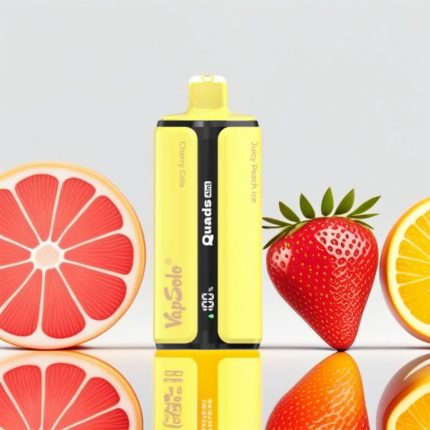 Vapsolo-Quads-80000-StrawberryWatermelonCherryColaJuicyPeachIceGrapefruitRefresher