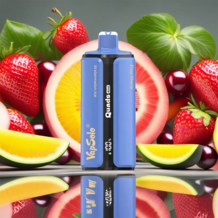 Vapsolo-Quads-80000-WatermelonIceStrawberryMangoBlueberryIceFizzyCherry