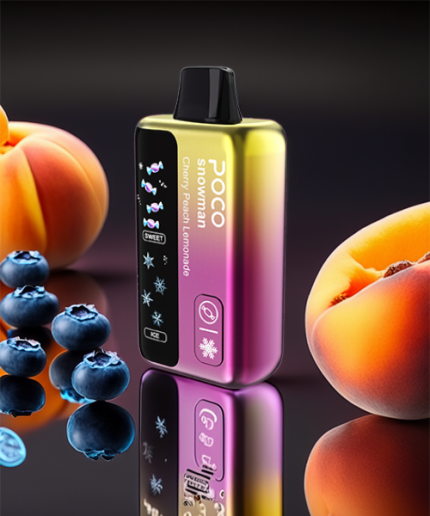 poco-snowman-cherry-peach-lemonade