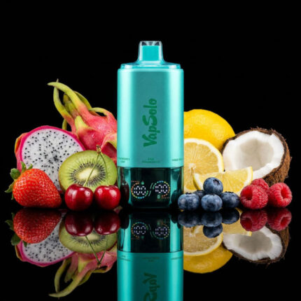 VapSolo 180K Sixer – San Francisco & Mixed Berry & Coco Loco & Cherry Lemon & Black Ice Dragonfruit & Strawberry Kiwi 5%