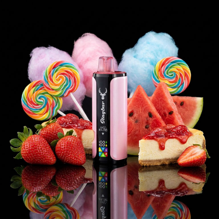 stagbar-180000-puffs-vape-candy-edition-love-66-strawberry-chupa-chups-watermelon-chupa-chups-strawberry-colada-mixed-berries-cheesecake--- Stag bar 6in1 180K – Candy Edition 5%