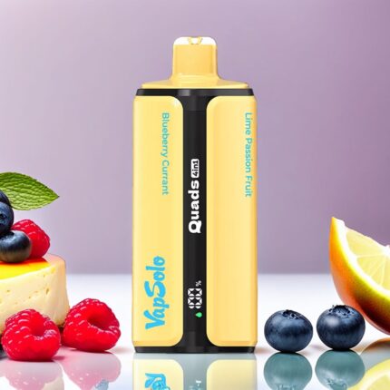 VapSolo Quads 80000 – Blueberry Currant & Cheese Cake & Blackberry Red Raspberry & Lime Passion Fruit 2%